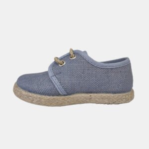 Blucher Lino Baby Azul