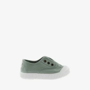 Bamba de Lona sin Cordones Jade